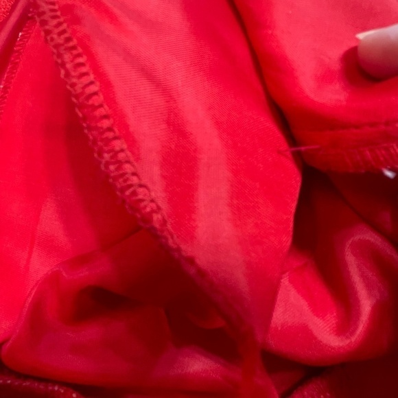 Vintage Carolina Herrera Studio Red Long Sleeve Sheath Dress – Size Women’s 6 - Picture 12 of 12